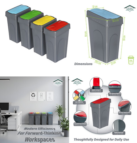 50l large plastic - 50l,