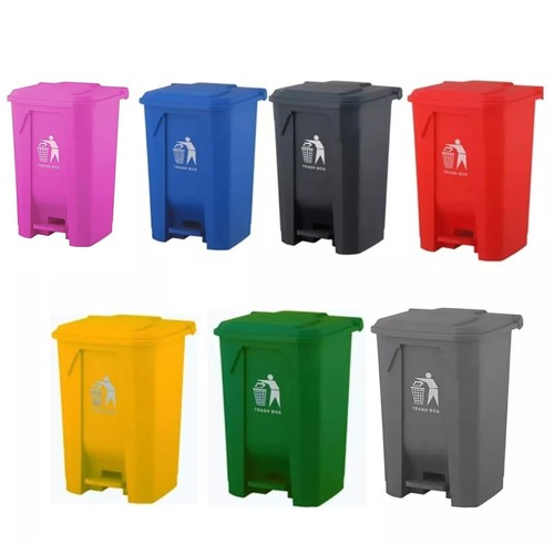 80l recycling pedal bin - recycling,