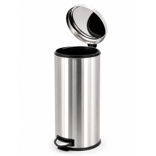New 30l stainless - steel, pedal