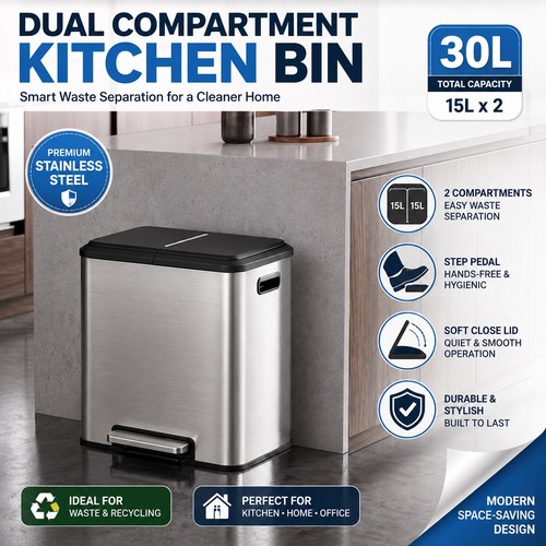 15l dual compartment - 15l, x