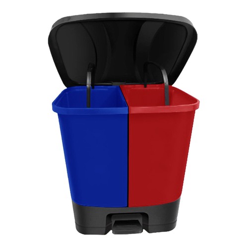 37l twin bin - recycling, foot