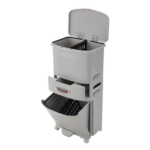 Mobile waste bin - waste, 18/45l