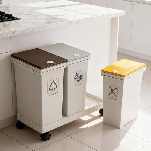 Kitchen bin waste - bin,