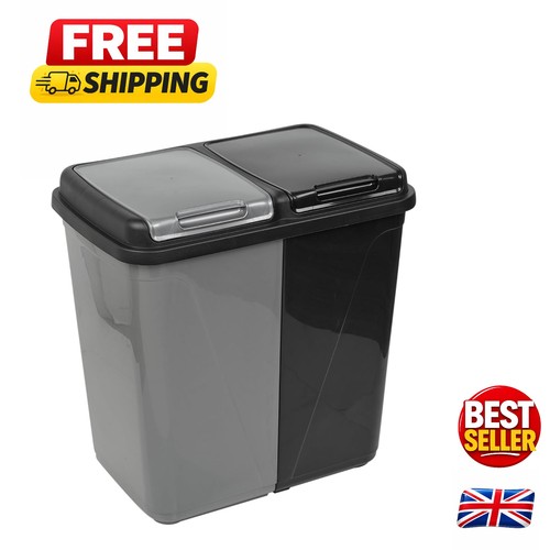 Durable 90l black grey - durable,