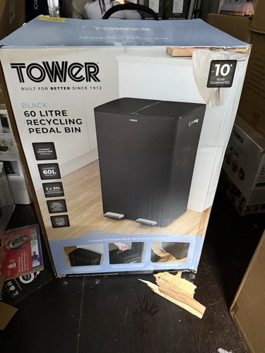Tower 60l recycling pedal - 60l,