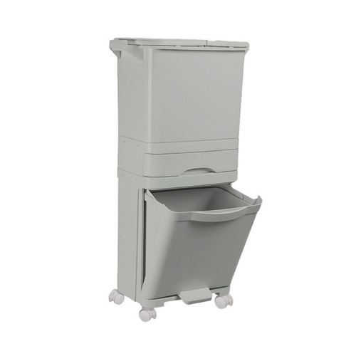 42l plastic trash bin - bin, kitchen