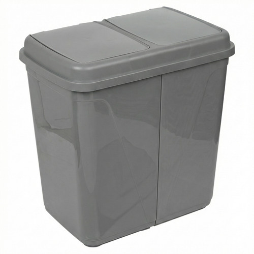 90l double recycling bin - 90l, 2