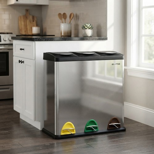Modern 24l recycling bin with - recycling,