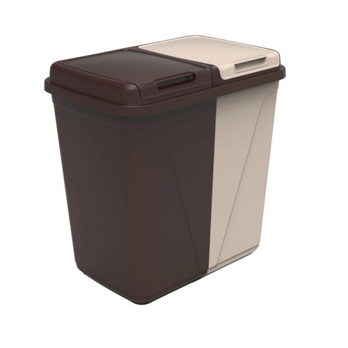 90l double recycling bin - double, 2