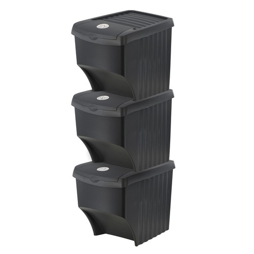 Set large stackable waste - of,