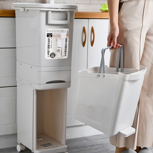 Kitchen rubbish waste bin - kitchen,