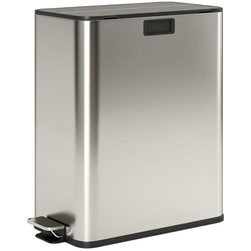 56l dual kitchen bin with - 56l,