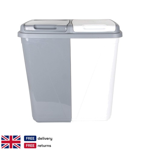 90l dual compartment grey - compartment,