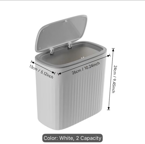 White plastic touch - white,