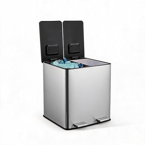 30l dual compartment stainless - 30l,