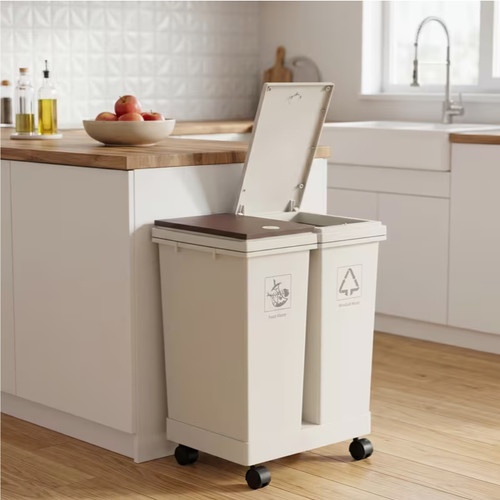 24l recycling waste bin - bin, 2
