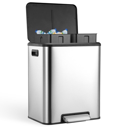 30l dual kitchen - pedal, bin