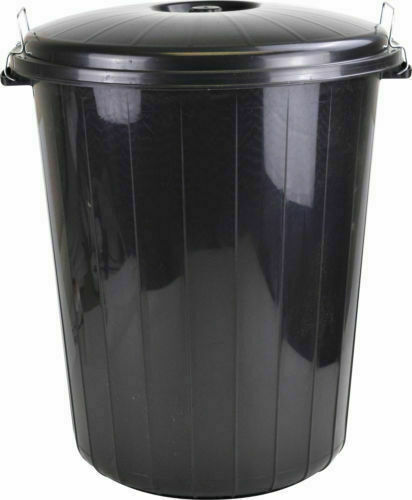 90l black plastic - black, indoor