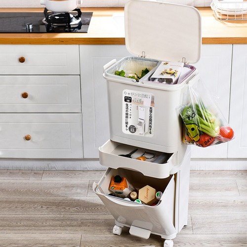 Kitchen rubbish waste bin - kitchen,