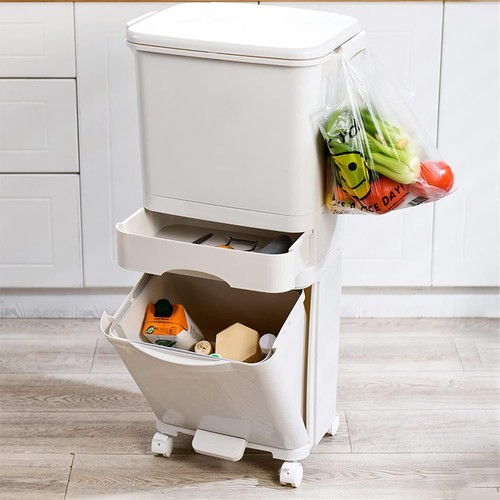 Kitchen rubbish waste bin - kitchen,