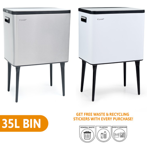 Kitchen rubbish recycling - rubbish,