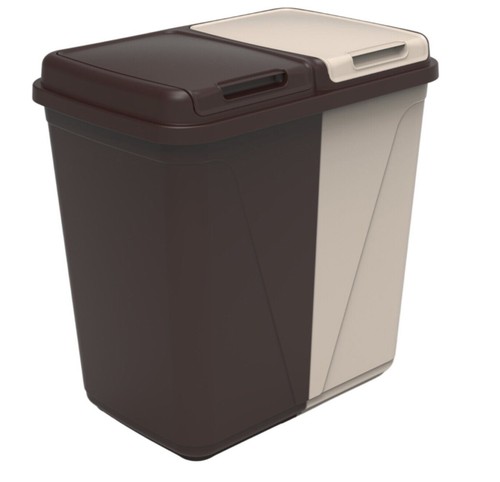Litre kitchen bin dual - kitchen,