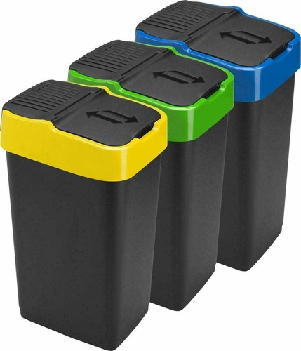 Plastic swing bin recycle - recycle, bins