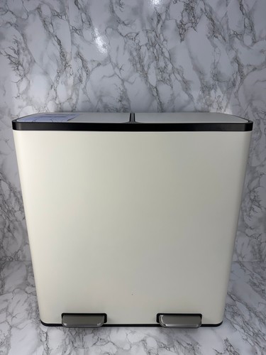 Vonhaus 60l cream - 60l, pedal